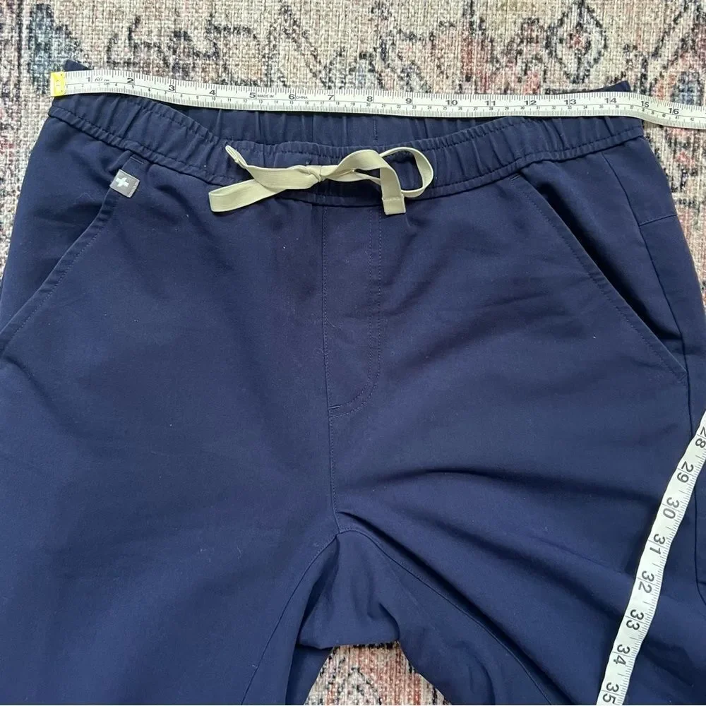 Figs Tansen Men’s Jogger Scrub Pants Navy Blue Size Small Tall